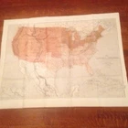 Civil War Map, 1861, London Illustrated News