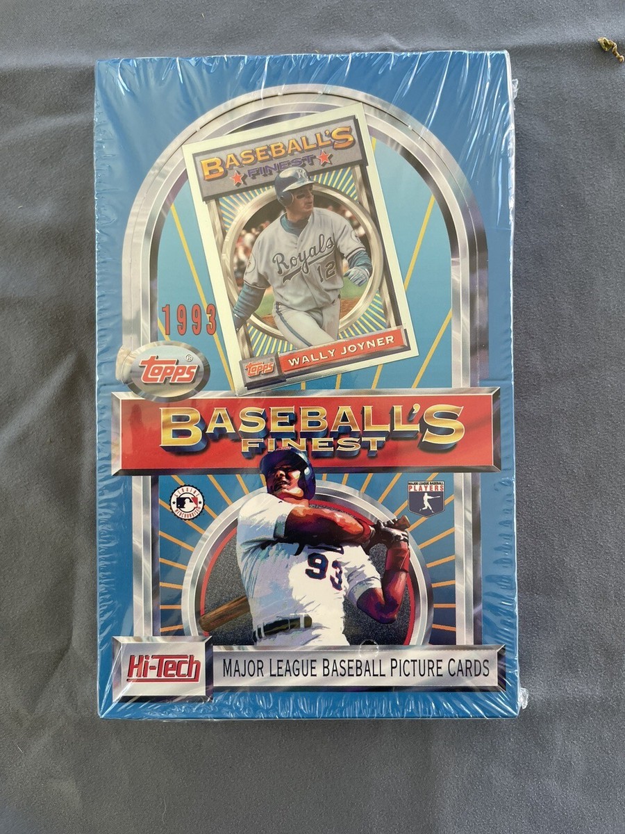 1993 TOPPS FINEST Baseball Unopened Wax Box Factory Wrapped Box 