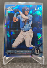 2022 Bowman Chrome Sapphire #BCP-195 Willy Vasquez Tampa Bay Rays baseball card