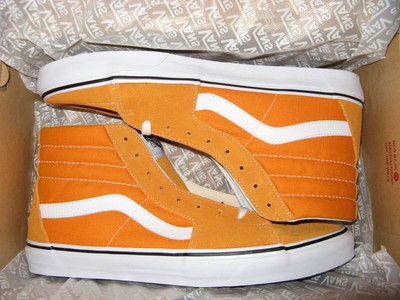 vans sk8 hi dark cheddar