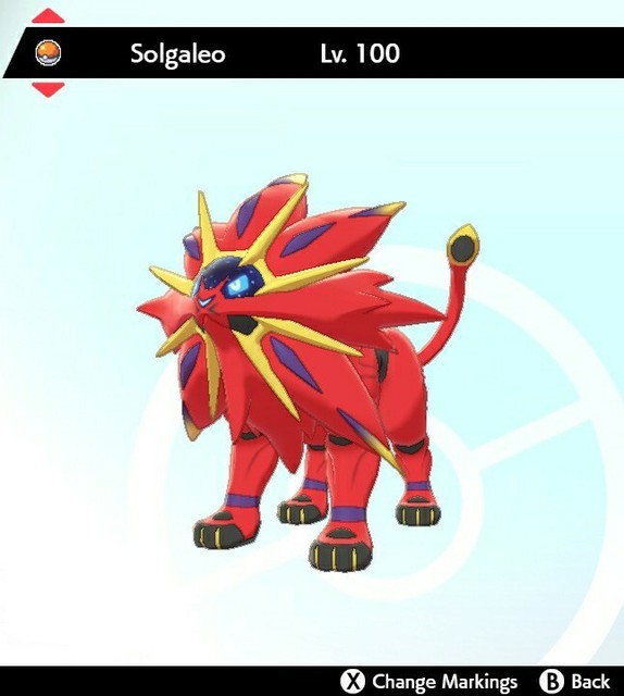 Pokemon Sword/Shield Legendary Ultra Shiny Solgaleo 6IV Any Nature 100% Legal | eBay