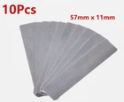 10PCS 57mm x 11mm Air Compressor Reed Valve Plate Pump Head Piston Steel Plate