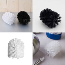 2 Colors Toilet Brush Head Holder Replacement Bathroom WC Clean Accessory US