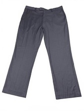 Daniel Cremieux Signature Dress Pants 40x30 Navy Flat Front Stretch