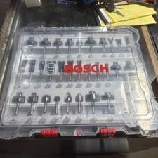 Bosch 30pc Carbide-Tipped Wood Router Bit Set RBS030MBS NOS 30 Piece Free Ship