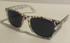 Disney Parks colorfull Mickey Mouse Balloon Icons Clear Adult Sunglasses
