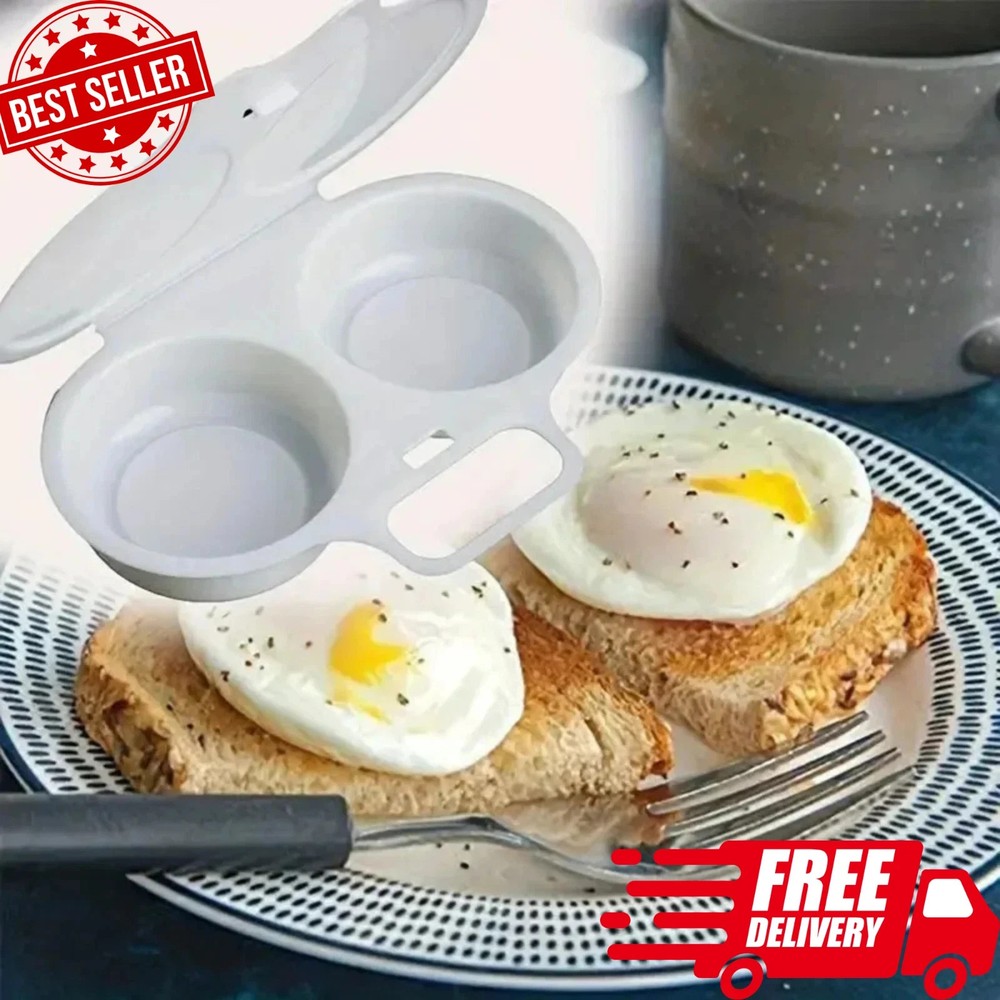 Kitchen Microwave Egg Poacher Poached Egg Cooker Egg Maker Poached Egg Steamer**