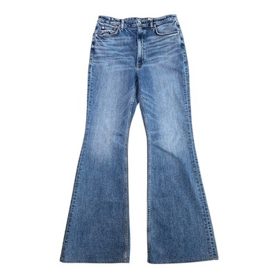 Rag & Bone Jeans Casey High Rise Flare Size 30 Womens Norwalk Western