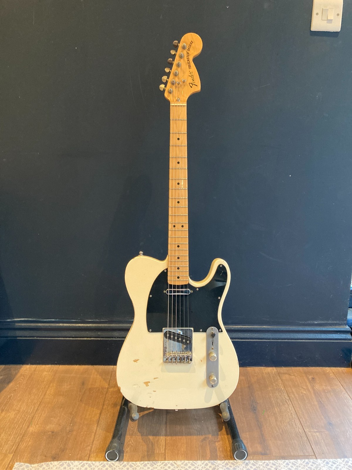 Telecaster Texas Special and Deluxe Neck by Fender Partscaster 1970s Antoria