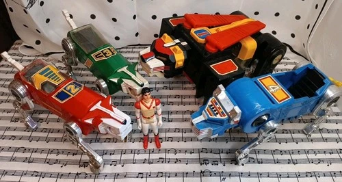 Voltron Lion Force Vintage 1984 Panosh Place Parts Pieces 14" Figure Lot TLC