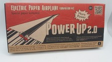 PowerUp 2.0 Elektro Papierflugzeug Umbausatz gebraucht sieht unbenutzt aus H24