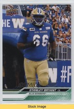 2024 Upper Deck CFL Green Stanley Bryant #67 READ 6kv