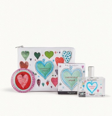 Fragonard  Perfumeur MADEMOISELLE AMOUR Eau de toilette, Bag  & Mirror