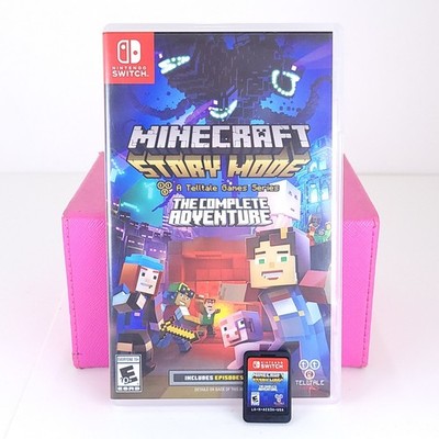 Minecraft: Story Mode - The Complete Adventure (Nintendo Switch, 2017) Tested