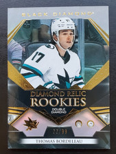 2022-23 Black Diamond Thomas Bordeleau Diamond Relic RC Double Diamond 22/99