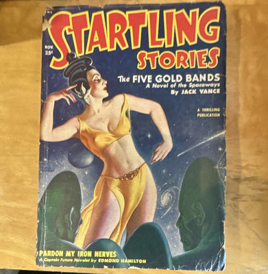 Startling Stories Magazine November English Sci-Fi Spaceways Vance Hamilton
