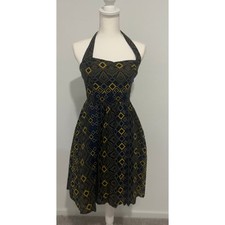 Anthropologie Edme & Esyllte Rhythmic Repetition Dress