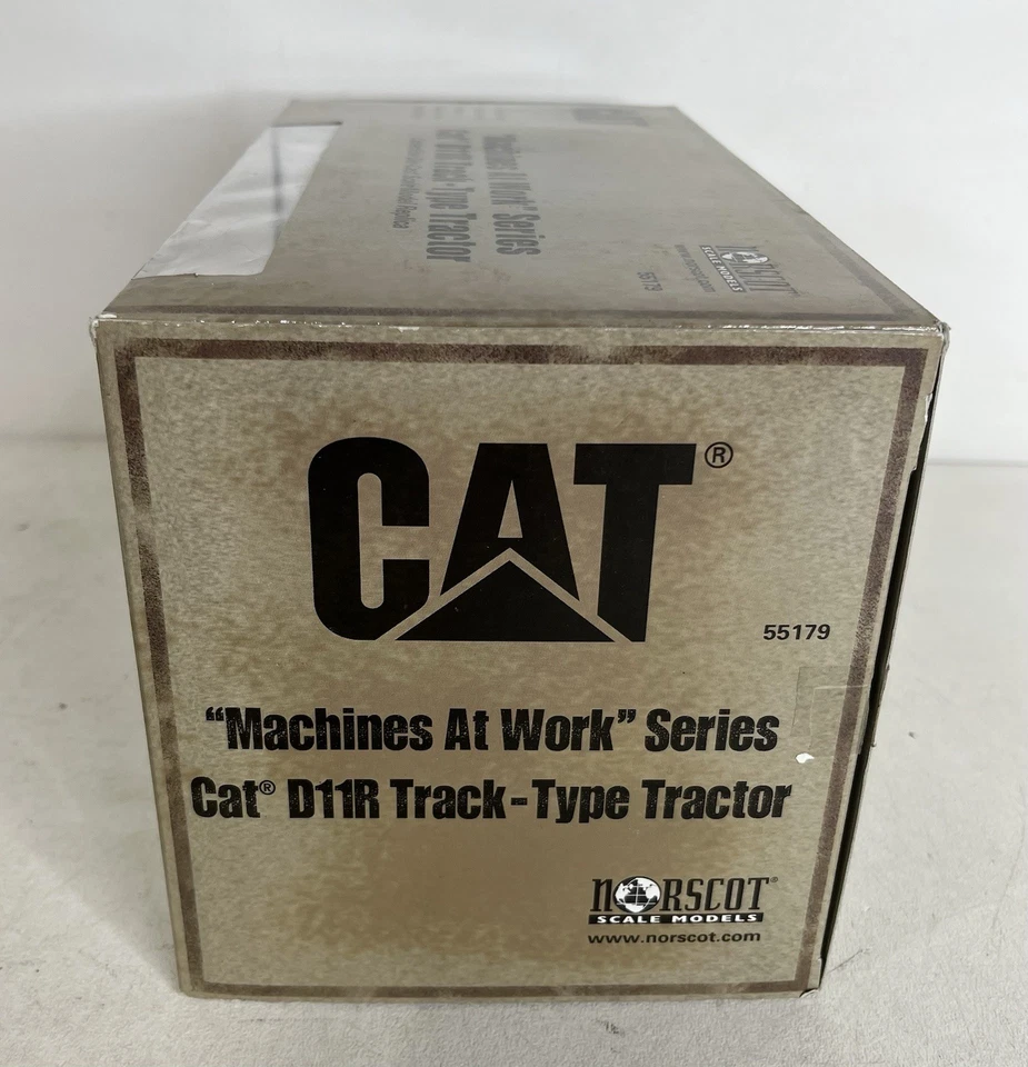 Norscot CAT D11R Track Type Tractor Machines At Work Series Die-Cast 1/50 MIB - Image 2 of 4
