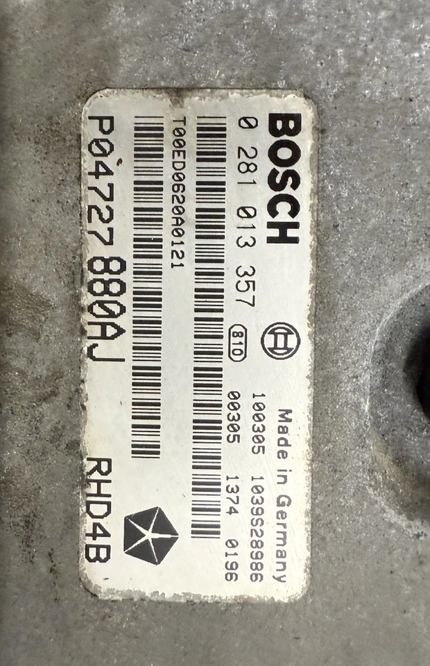 🟡 Plug&Play INK Programmazione Chrysler Grand Voyager P04727880AJ 02810133 🟡 - Immagine 2 di 2