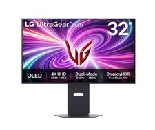LG UltraGear 32GS95UV-B 32” MONITOR OLED GAMING 4K UHD 2160p 240Hz 0.03ms