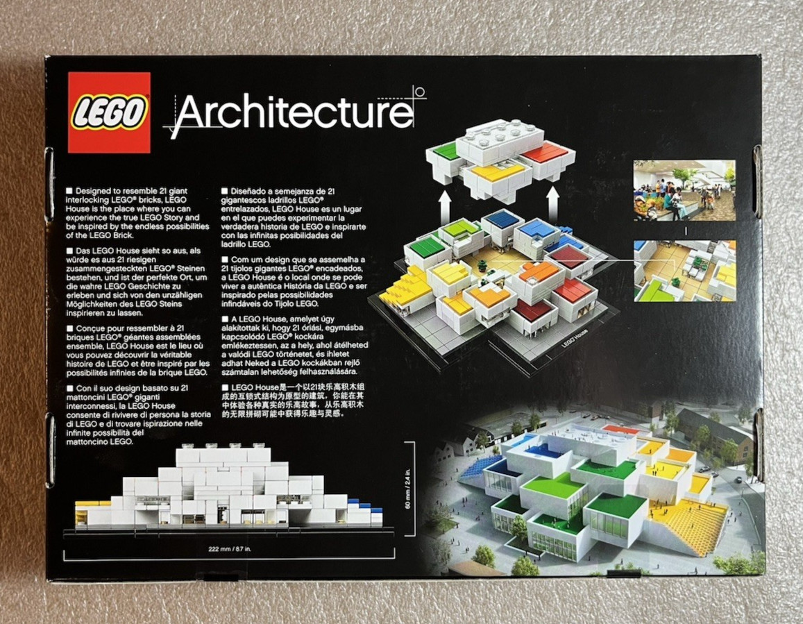 LEGO 21037 Architecture LEGO House Nuovo Sigillato - Esclusiva Billund - 2