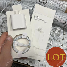 20W USB C Fast Wall Charger PD Power Adapter Lot For iPhone14 13 12 11 XR XS X