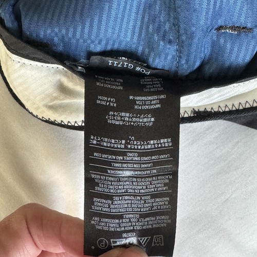 Pantaloncini uomo kaki chino 10" cuciture interne - Obey (31W) - Billabong (32W) usati in ottime condizioni - Foto 11 di 27