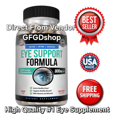 Eye Health Supplement Lutein and Zeaxanthin Vision Health Eye Support Capsules
