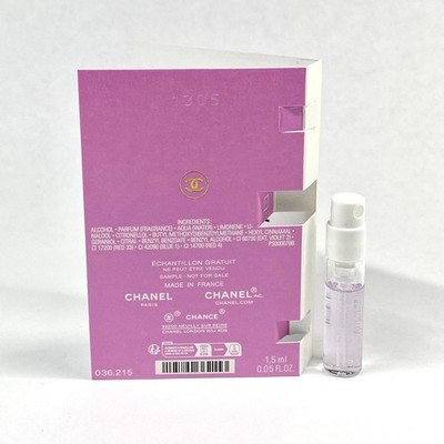 Chanel Chance Eau Splendide Eau De Parfum Carded Spray Sample 1.5