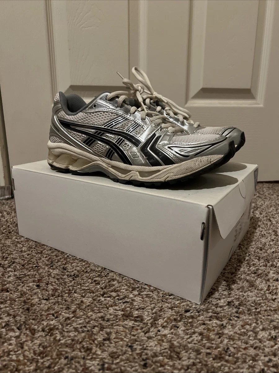 JJJJound x ASICS Gel Kayano 14 Silver White for Sale