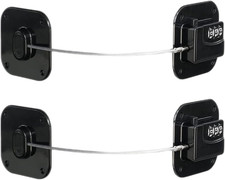 Child Safety Cabinet Locks, Fridge Lock with Combination, Closet Lock,Cabinet Lo