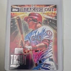 Topps 2014 Breaking Out Mike Trout #BO-4 Angels Baseball Insert Card