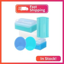 Cradle Cap Brush for Babies - Cradle Cap Treatment Baby Sponge for Bathing B