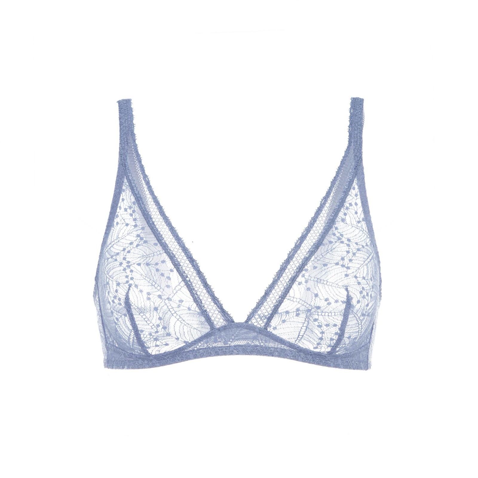 Simone Perele  Comete Wireless Triangle bra 12S210 Pink Sand, black 32B NEW