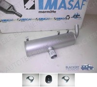 Imasaf ESD Auspuff Endtopf für Saab 900 I + Combi Coupe 99 Combi Coupe