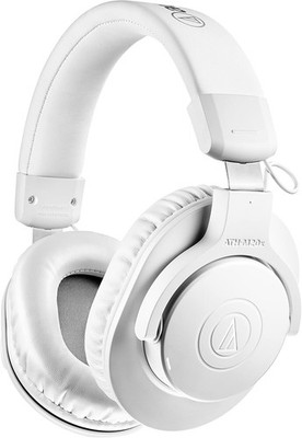 AUDIO-TECHNICA - ATH-M20xBT Wireless Over-Ear Headphones - White