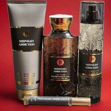 Bath  Body Works Body Cream/Shower gel lot  4 Items of Midnight Addition      