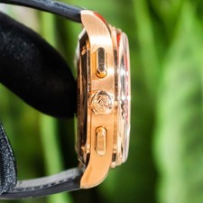 IWC Portuguese Perpetual Calendar 18K Rose Gold Blue Dial 45mm Leather - IW39720 7