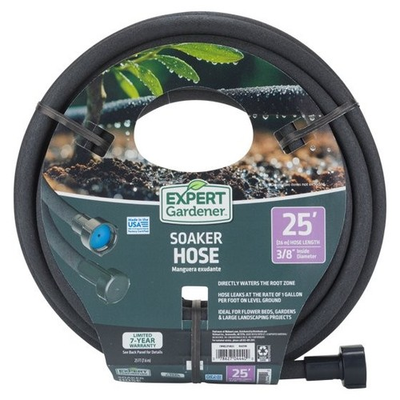 #ad Expert Gardener Soaker Hose 3 8quot; x 25#x27; $9.50