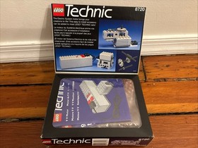 LEGO Technic 8720 9V Motor Set Open Box Complete & WORKING