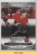 2019 Upper Deck MVP High Series Rookies Silver Script Rudolfs Balcers READ 0zu