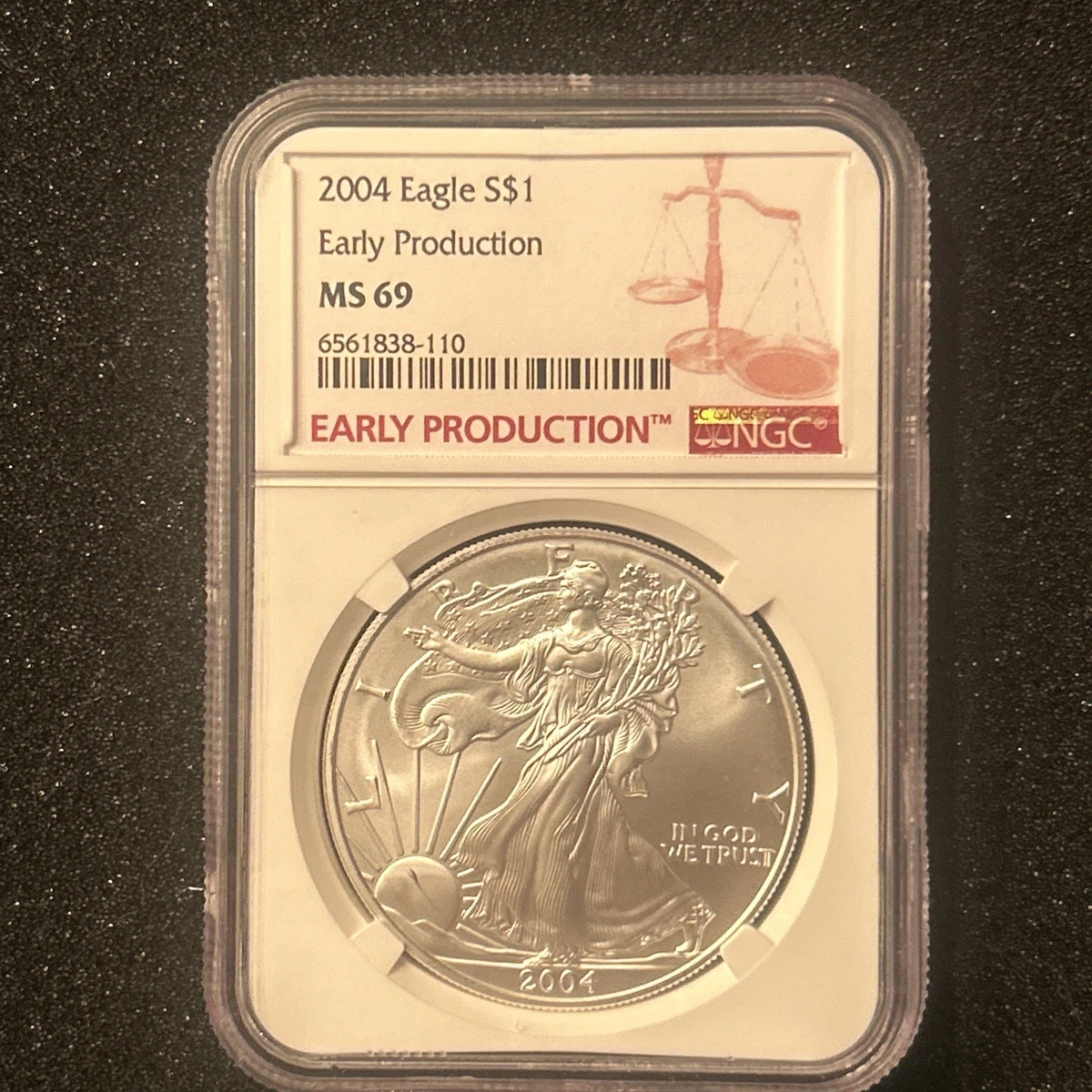 American Eagle MS 69 Graded 2004 Silver Bullion Coins for sale | eBay