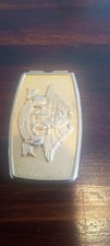 Vintage Harley Owners Group Money Clip Gold Tone
