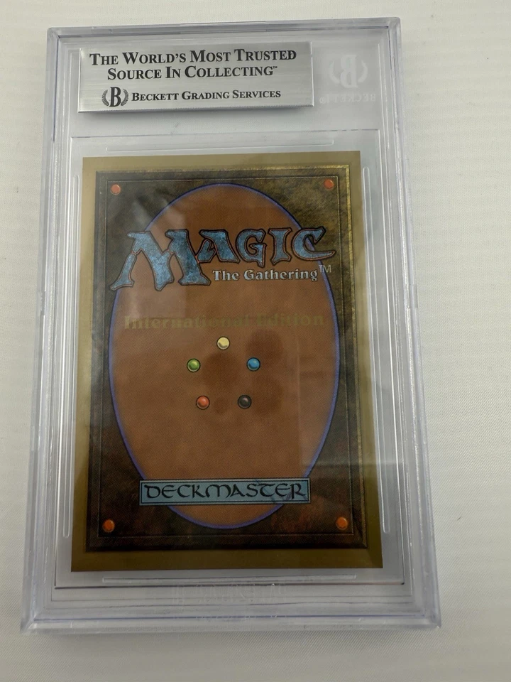 Mox Jet - International Collector's Edition- MTG Magic the Gathering - BGS 8 - Image 2 of 2
