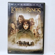The Lord of the Rings Fellowship of the Ring DVD Widescreen Edition New Line