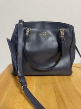 Coach Classic Navy 2WAY Shoulder Bag