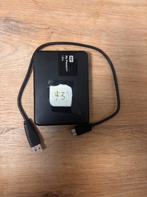 WD 3TB USB 3.0 External Hard Drive My Passport Ultra Portable