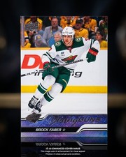 2023 Upper Deck Brock Faber Outburst Silver #215 card