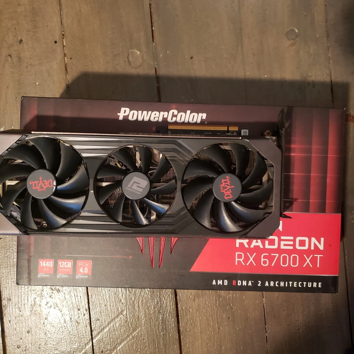 Red Devil AMD Radeon™ RX 6700 XT 12GB PowerColor Radeon RX 6700 XT Red Devil 12GB GDDR6 PCIe 4.0 Tested