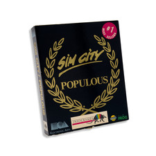 Sim City / Populous 1 Infogrames 1989/1991 PC...